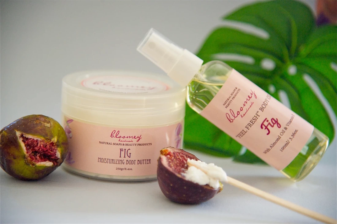Bloomey Handmade | Body Moisterizers Collection-Fig Body Butter & Body Oil