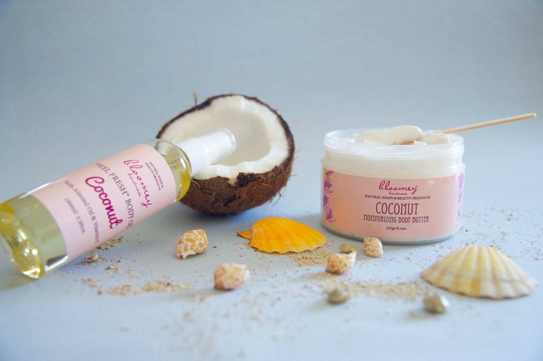 Bloomey Handmade | Body Butters & Body Oils | Coconut